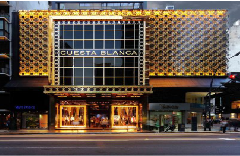 王屋门头设计与商业空间的纽带。