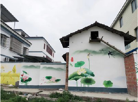 王屋室外墙绘-从选材到保养。