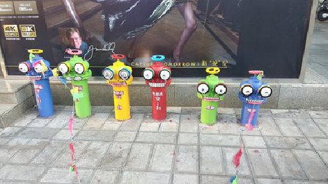 王屋商业区彩绘