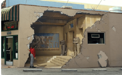 王屋判断手绘墙好坏的标准。