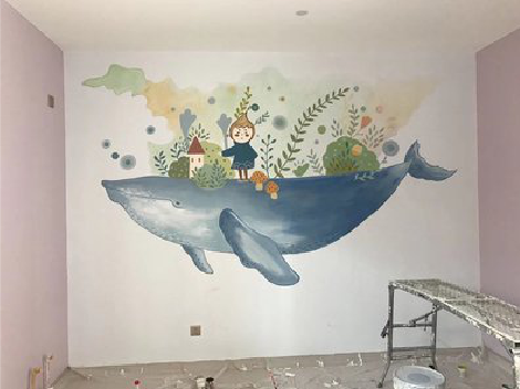 王屋手绘墙的特点及优势。